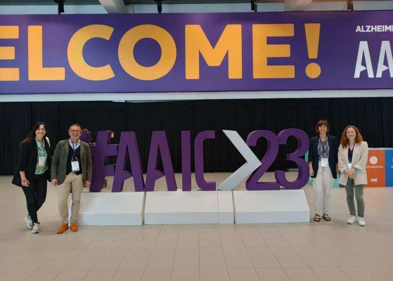 CITA-alzhéimer participa un año más en el AAIC 2023 con tres pósteres y una comunicación oral