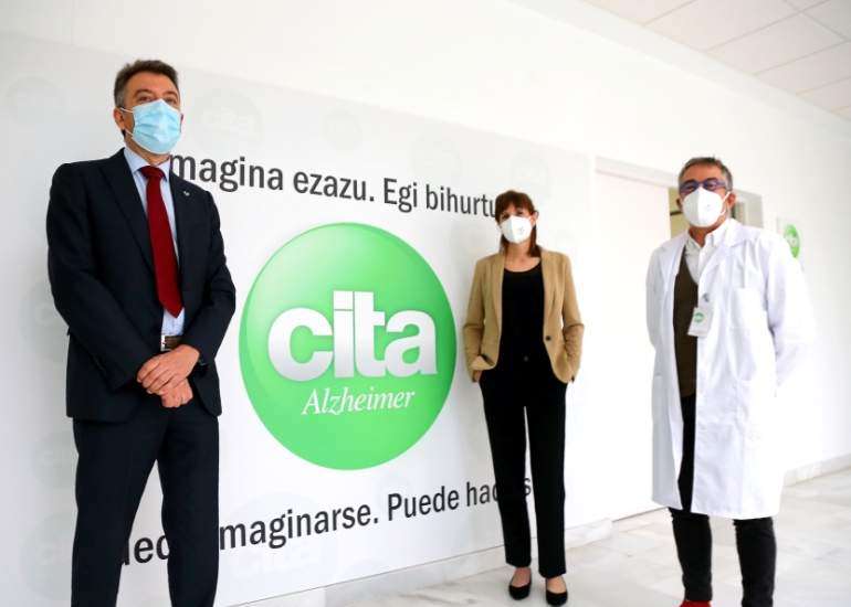 CITA-alzhéimer y la Universidad del País Vasco crearán un centro pionero en Euskadi en la investigación del alzhéimer